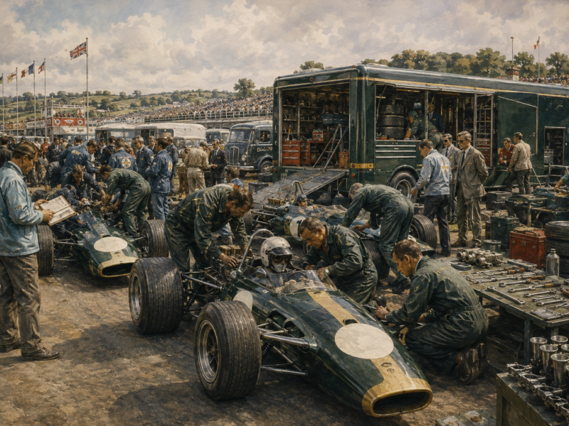 1968 British Grand Prix  — I was there: The last of the Privateers.