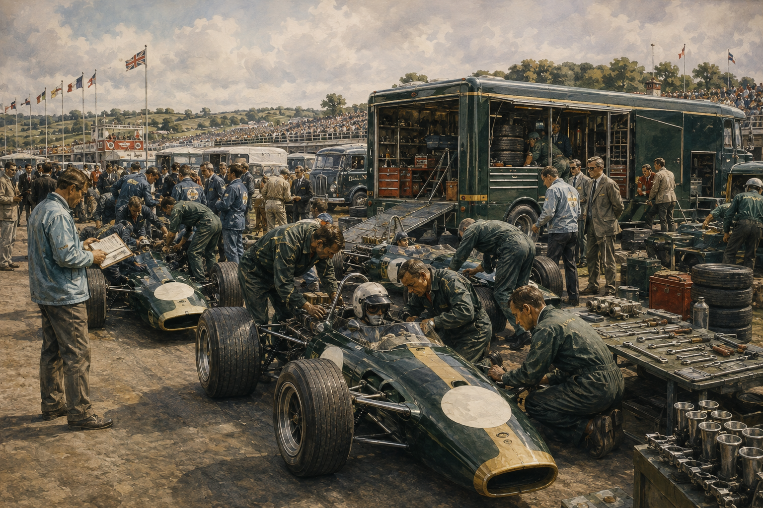 1968 British Grand Prix  — I was there: The last of the Privateers.