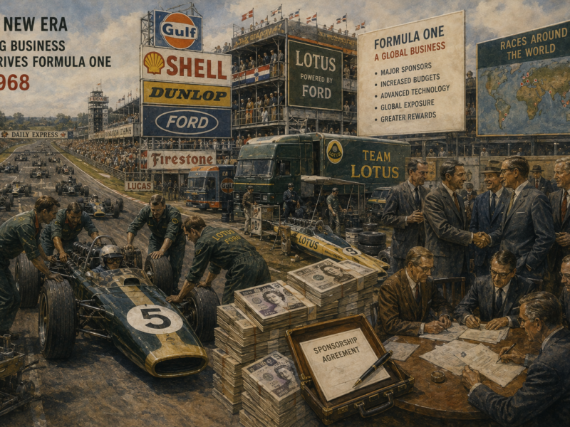 1968: The Year Formula One Discovered a New Source of Money